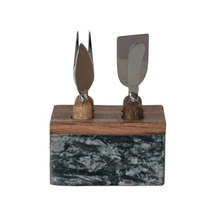 Stainless Steel Cheese Server Set
