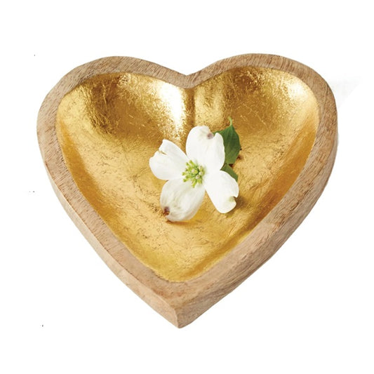 Gold Heart Dish