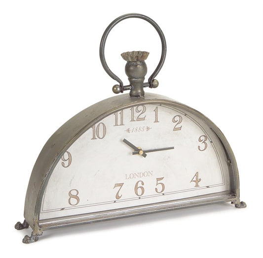 Metal Mantel Clock